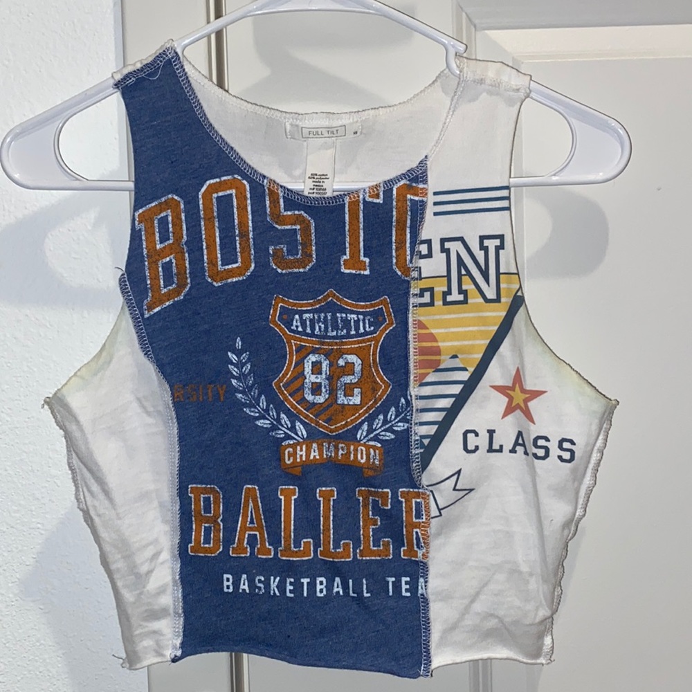 Patched Tank Top